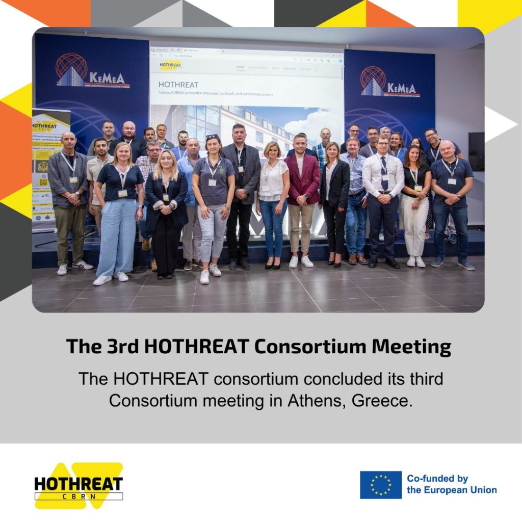 3rd HOTHREAT Consortium Meeting Successfully Concludes in Athens